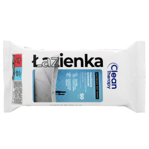 Nawilżane ściereczki do czyszczenia ŁAZIENKI 50 sztuk RAVI